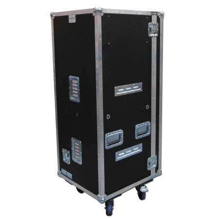 Mobile Fridge + Microwave Flight Case With Table Door